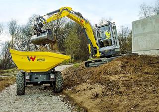 Mini bageri Wacker Neuson EZ53