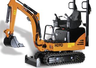Mini bageri Hanix H09D