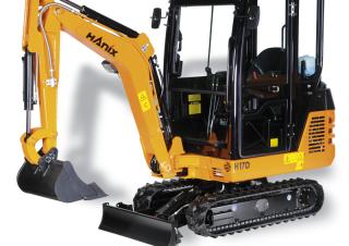 Mini bageri Hanix H17D