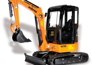 Mini bageri Hanix H27DR