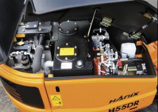 Mini bageri Hanix H55DR