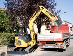 Mini bageri Komatsu PC55MR-3