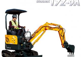 Mini bageri Hyundai R17Z-9A