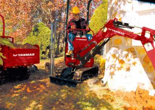Mini bageri Yanmar SV08-1C