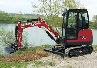 Mini bageri Yanmar SV26