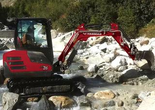 Mini bageri Yanmar SV26