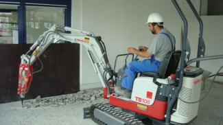 Mini bageri Takeuchi TB 108 Hybrid
