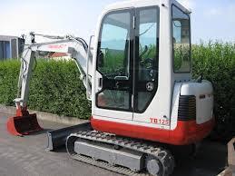 Mini bageri Takeuchi TB 125
