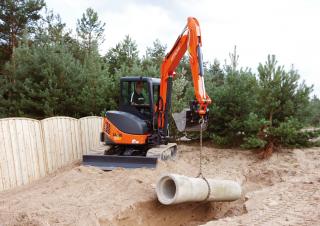 Mini bageri Hitachi ZX 52 U 3