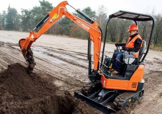 Mini bageri Hitachi ZX17U-5