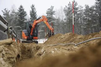 Mini bageri Hitachi ZX33U-5A