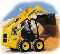 Mini utovarivači Komatsu SK714-5 Super Flow