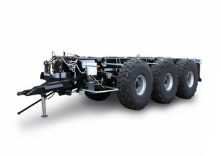 Transportne tehnologija Kiper prikolice Peecon Chassis Cargo 28000