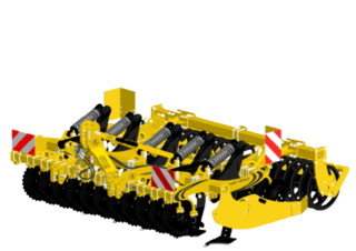 Pločasto-cinčana drljača Agrisem Maximulch 3.00 Serie 3