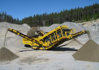 Pokretna postrojenja za prosijavanje Keestrack Explorer 1500