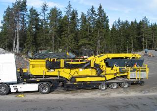 Pokretna postrojenja za prosijavanje Keestrack Explorer 1500