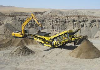 Pokretna postrojenja za prosijavanje Keestrack Explorer 1500