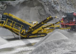 Pokretna postrojenja za prosijavanje Keestrack Explorer 1800-3 Deck