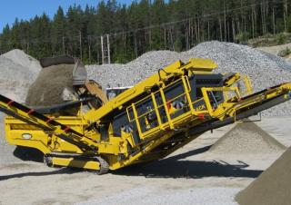 Pokretna postrojenja za prosijavanje Keestrack Explorer 1800-3 Deck