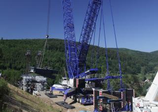 Pokretne dizalice - Rešetkasta grana Liebherr LG 1750