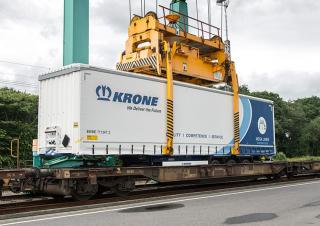Prikolice Poluprikolice sa zavjesama / ceradom Krone SDP 27 eLG4-CS