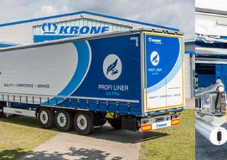 Prikolice Poluprikolice sa zavjesama / ceradom Krone SDP 27 eLUB-CS