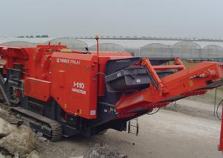 Postrojenja za reciklažu ruševina Terex-Finlay I 110