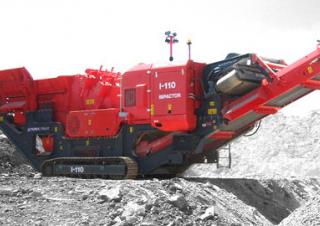 Postrojenja za reciklažu ruševina Terex-Finlay I 110