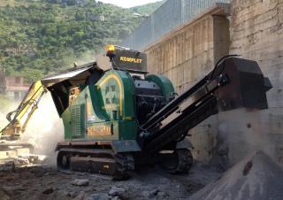 Postrojenja za reciklažu ruševina Komplet MILL TRACK 5000