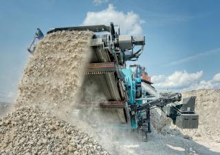Postrojenja za reciklažu ruševina Powerscreen Trakpactor 260SR