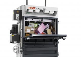 Preše za otpad HSM V-Press 820 plus