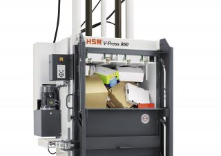Preše za otpad HSM V-Press 860 L