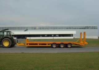 Transportne tehnologija Prikolice s niskim ležajem Rolland Low loader 320