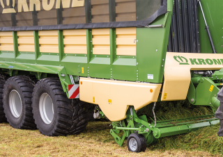 Prikolice za silažu Krone ZX 470 GD 