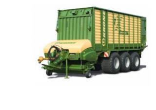 Prikolice za silažu Krone ZX 550 GD
