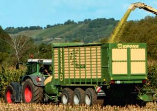 Prikolice za silažu Krone ZX 550 GD