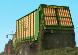 Prikolice za silažu Krone ZX 550 GD