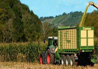 Prikolice za silažu Krone ZX 550 GL