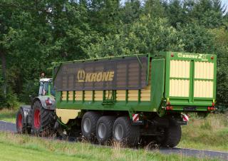 Prikolice za silažu Krone ZX 560 GD