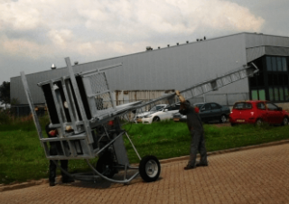 Radne kranske podizne platforme De Jong A34