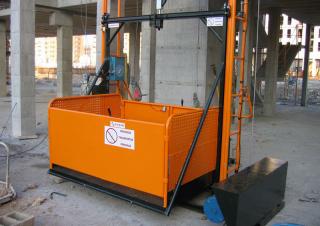 Radne kranske podizne platforme Elevadores Alher T-1000
