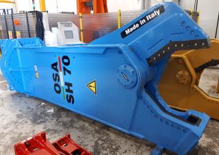 Prilozi Rezači čeličnog otpada OSA Demolition Equipment SH70
