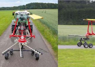 Rotacijske grablje Fella TS 456 T