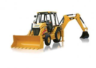 Rovokopači-utovarivači Caterpillar 424B
