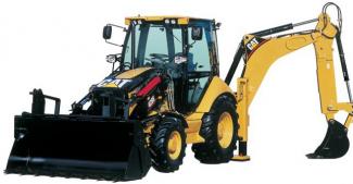 Rovokopači-utovarivači Caterpillar 428E 4x4