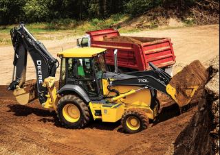 Rovokopači-utovarivači John Deere Construction 710L