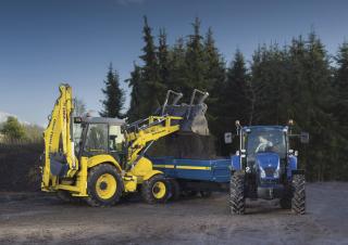Rovokopači-utovarivači New Holland B110C TC