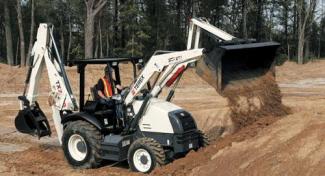 Rovokopači-utovarivači Terex TX 760 B