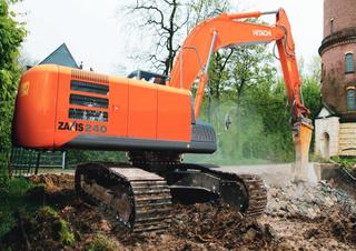 Rukovanje materijalom Hitachi ZX240LC-5G