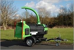 Odlaganje smeća Sjekači drva Green Mech Quad-Chip 160